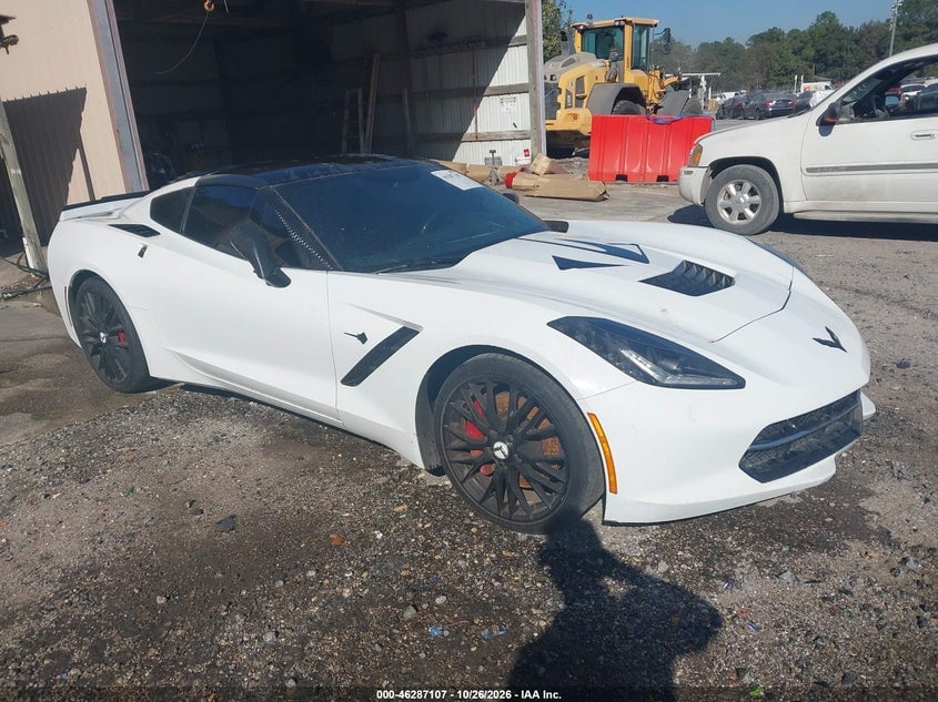 2017 CHEVROLET CORVETTE STINGRAY Z51 | 1G1YM2D77H5100582 | UPCARS