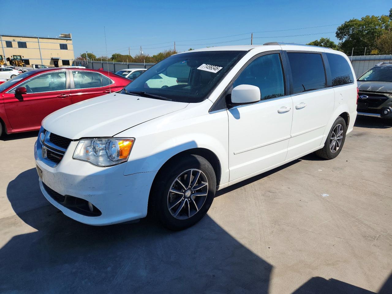 2017 DODGE CARAVAN SXT | 2C4RDGCG8HR783308 | UPCARS