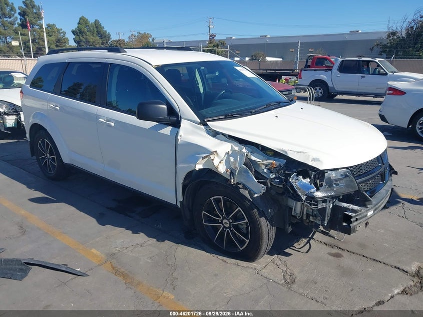 2018 DODGE JOURNEY SE | 3C4PDCAB9JT322936 | UPCARS