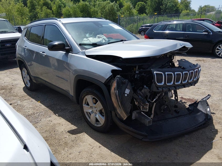 2022 JEEP COMPASS LATITUDE 4X4 | 3C4NJDBB6NT130674 | UPCARS