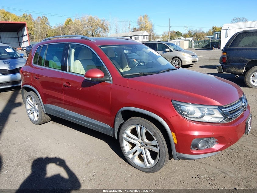 2013 VOLKSWAGEN TIGUAN SEL | WVGBV3AX2DW106231 | UPCARS