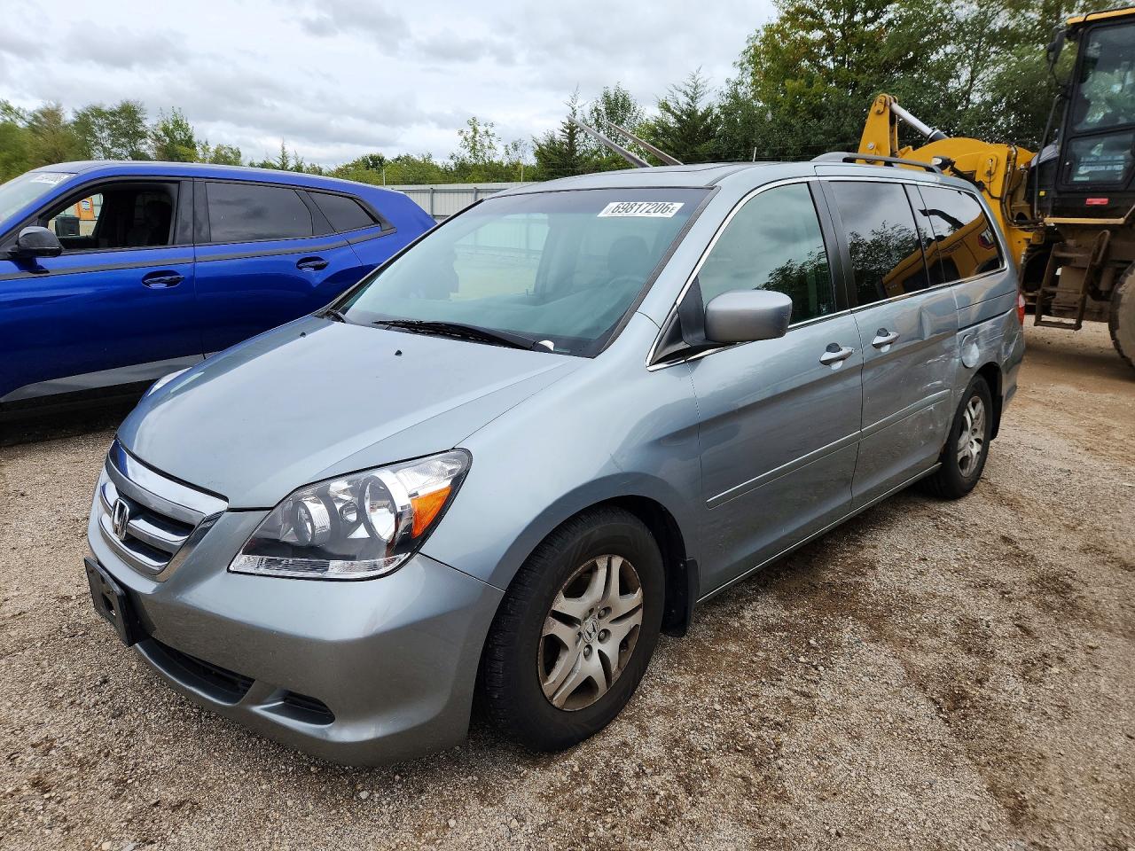 2007 HONDA ODYSSEY EXL | 5FNRL38657B023794 | UPCARS