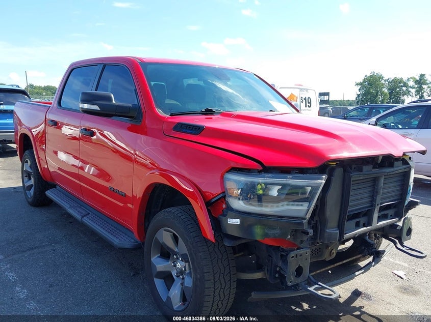 2021 RAM 1500 BIG HORN  4X4 5'7 BOX | 1C6SRFFT2MN697786 | UPCARS