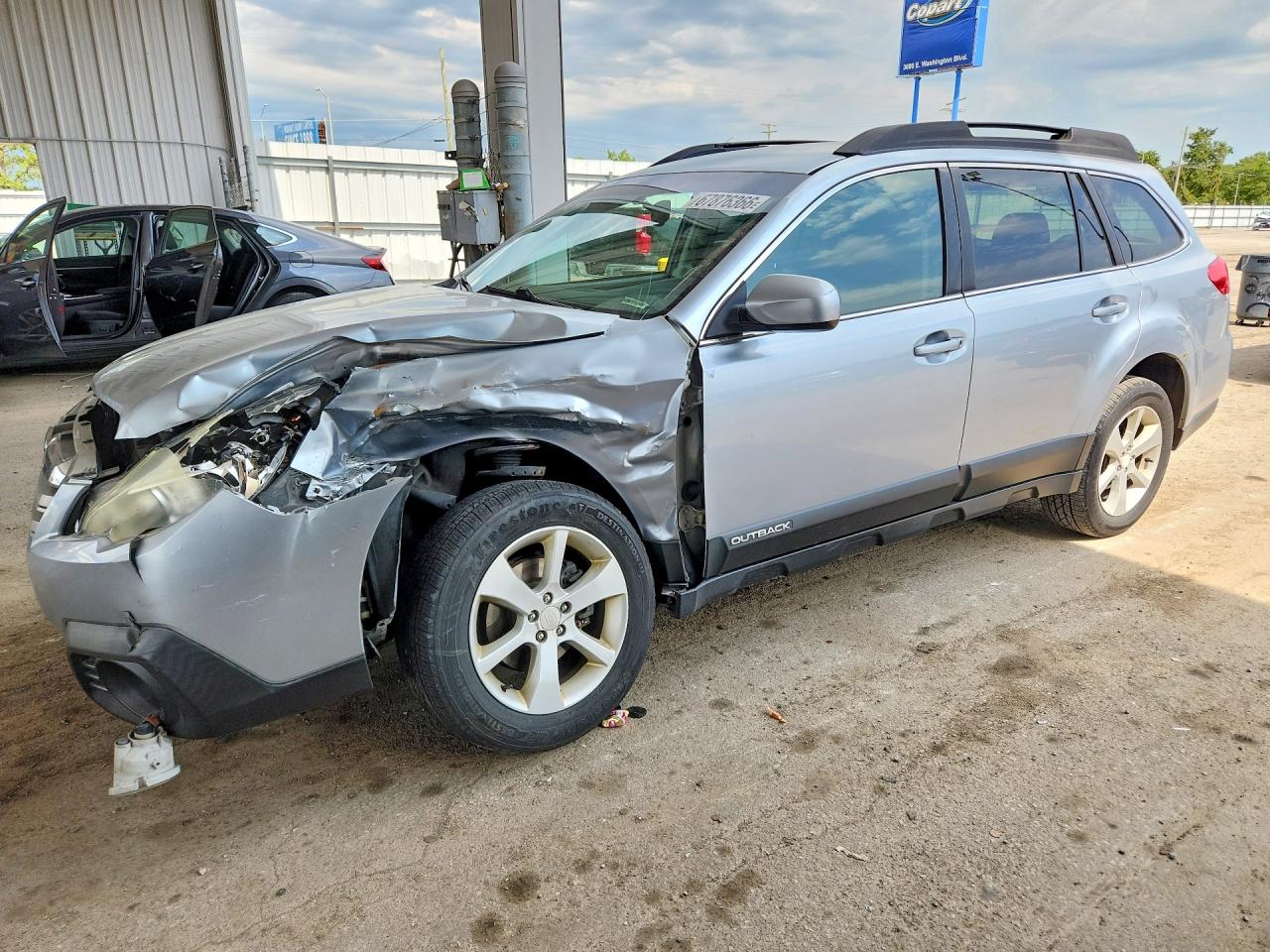 2014 SUBARU OUTBACK 2.5I PREMIUM | 4S4BRCCC4E3317478 | UPCARS