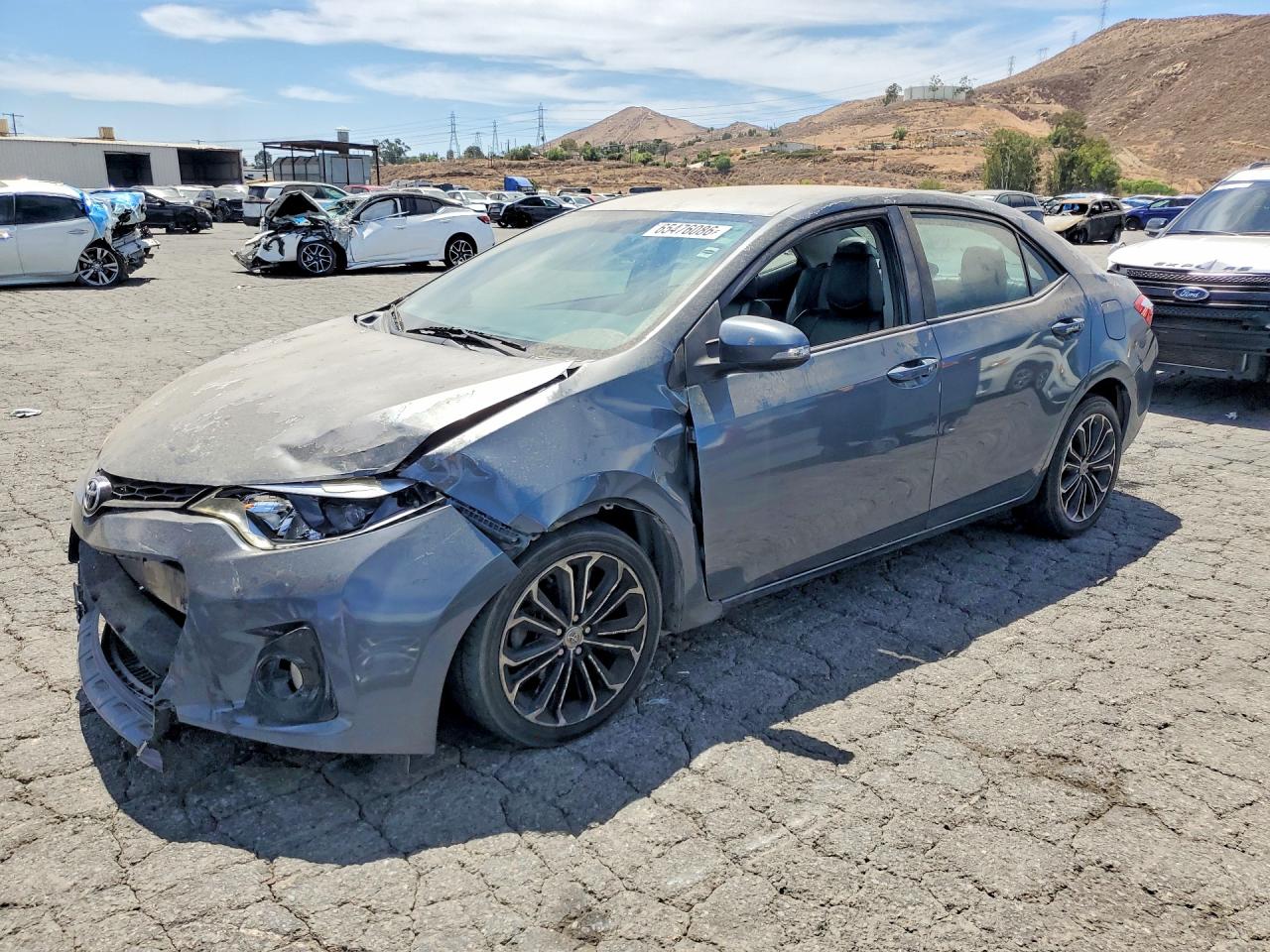 2015 TOYOTA COROLLA S PLUS | 5YFBURHE9FP340294 | UPCARS