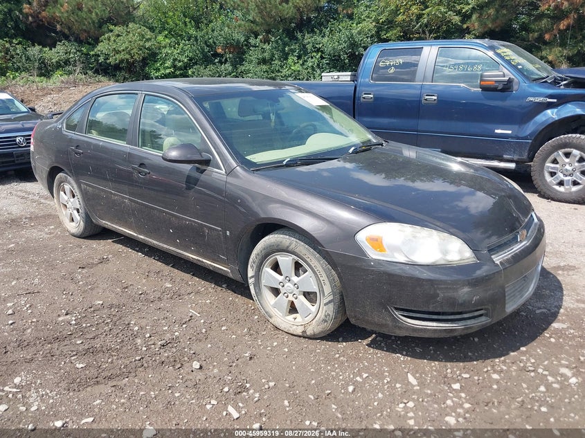 2008 CHEVROLET IMPALA LT | 2G1WT58K289282608 | UPCARS