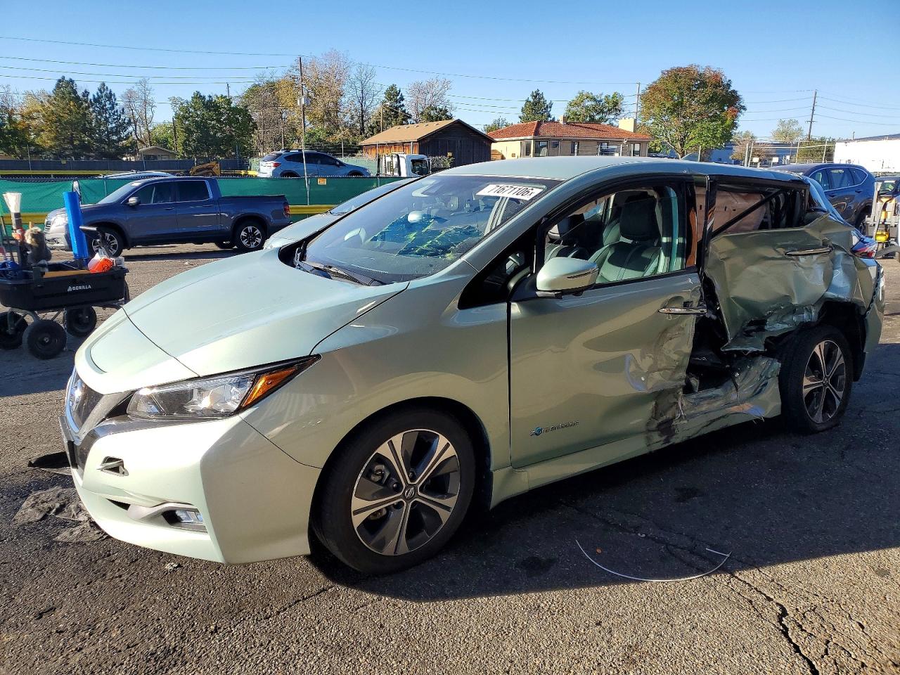 2018 NISSAN LEAF SL | 1N4AZ1CP3JC311162 | UPCARS