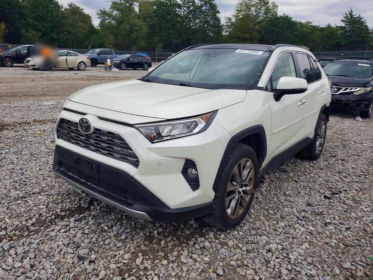 2019 TOYOTA RAV4 LIMITED | JTMN1RFV8KD517598 | UPCARS
