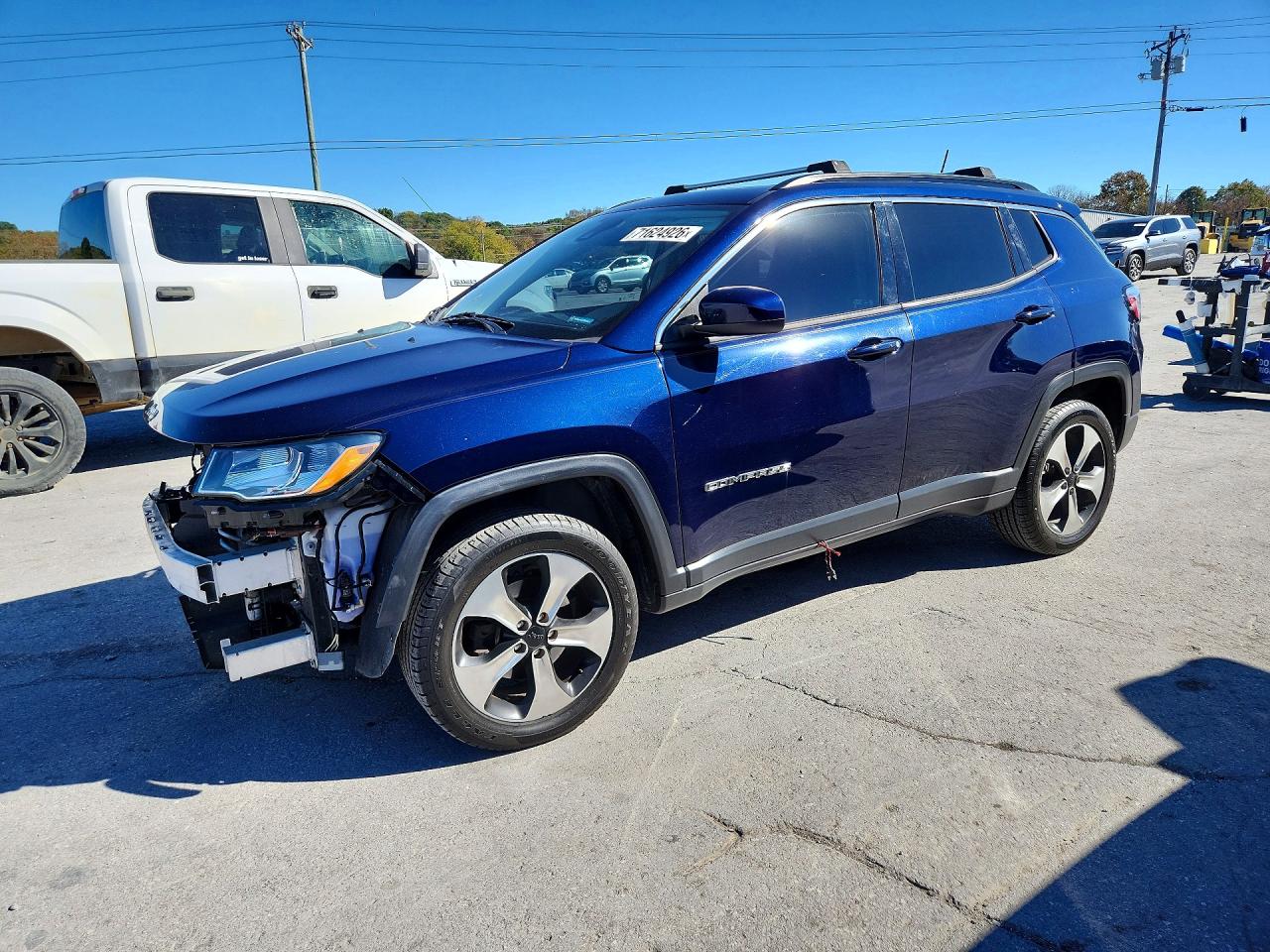 2020 JEEP COMPASS LATITUDE | 3C4NJDBB0LT252122 | UPCARS