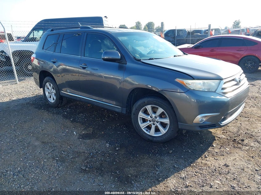 2013 TOYOTA HIGHLANDER SE V6 | 5TDZK3EH5DS089911 | UPCARS