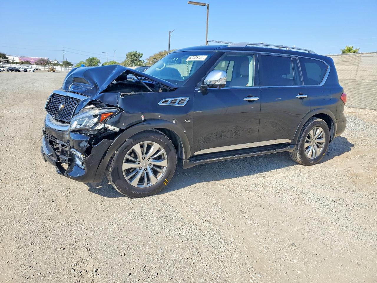 2016 INFINITI QX80 BASE | JN8AZ2ND9G9801523 | UPCARS