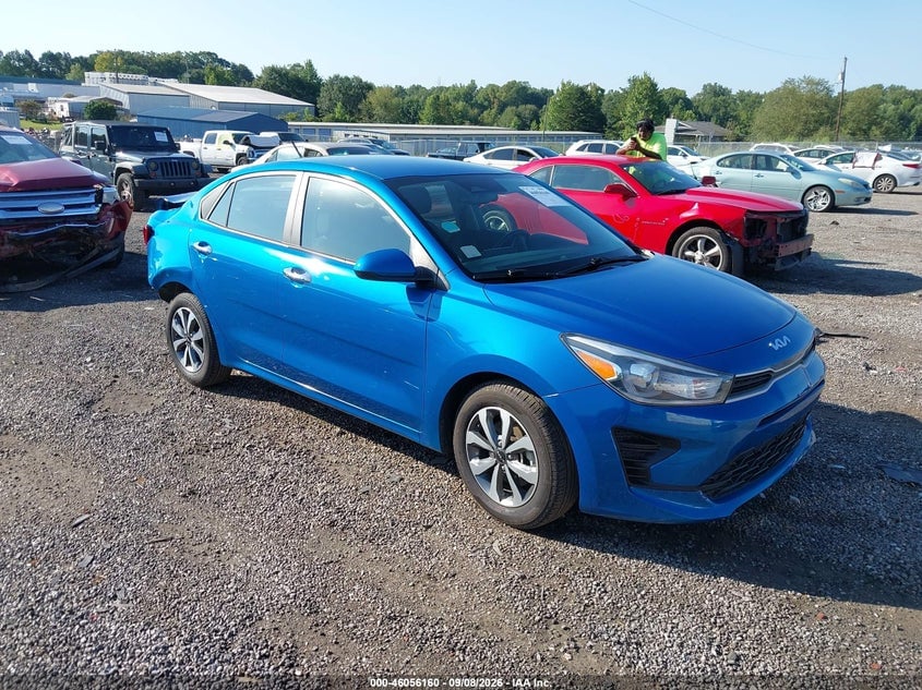 2022 KIA RIO S | 3KPA24AD7NE477062 | UPCARS