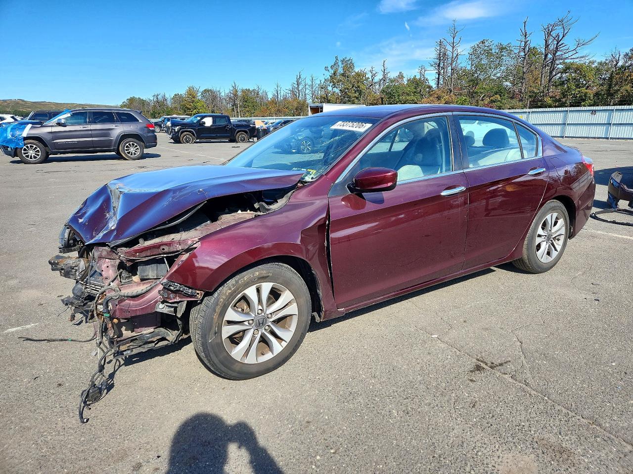 2015 HONDA ACCORD LX | 1HGCR2F39FA046298 | UPCARS