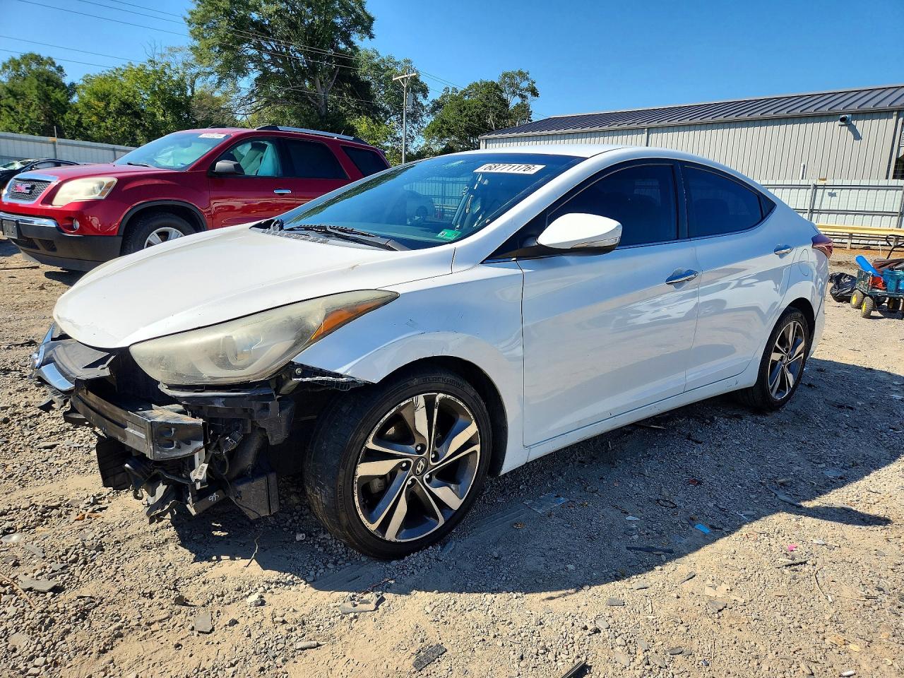 2014 HYUNDAI ELANTRA LIMITED | 5NPDH4AE1EH466378 | UPCARS