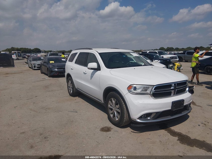 2015 DODGE DURANGO LIMITED | 1C4RDHDG5FC244252 | UPCARS