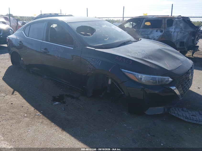 2024 NISSAN SENTRA S XTRONIC CVT | 3N1AB8BV0RY332841 | UPCARS