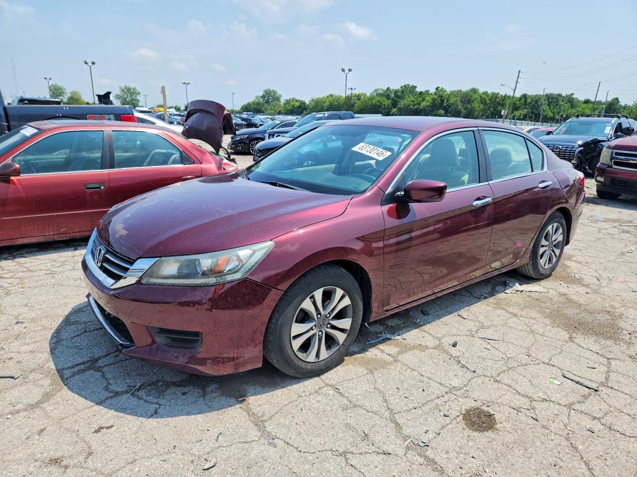 2013 HONDA ACCORD LX | 1HGCR2F31DA230888 | UPCARS