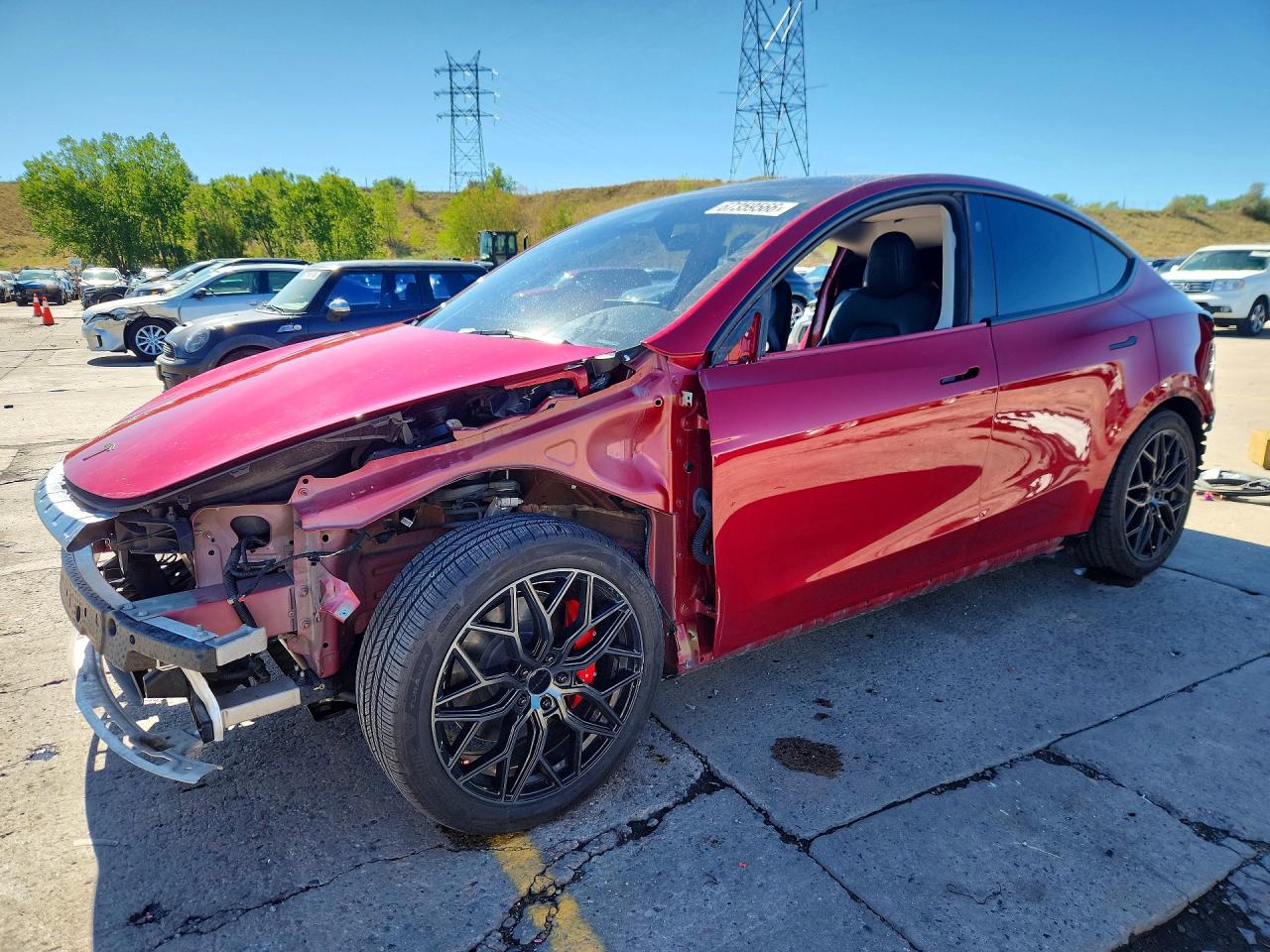 2025 TESLA MODEL Y | 7SAYGDEF3SF258006 | UPCARS