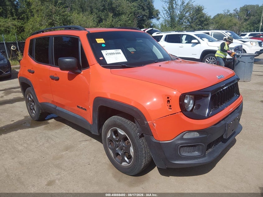2018 JEEP RENEGADE SPORT 4X4 | ZACCJBABXJPH29964 | UPCARS