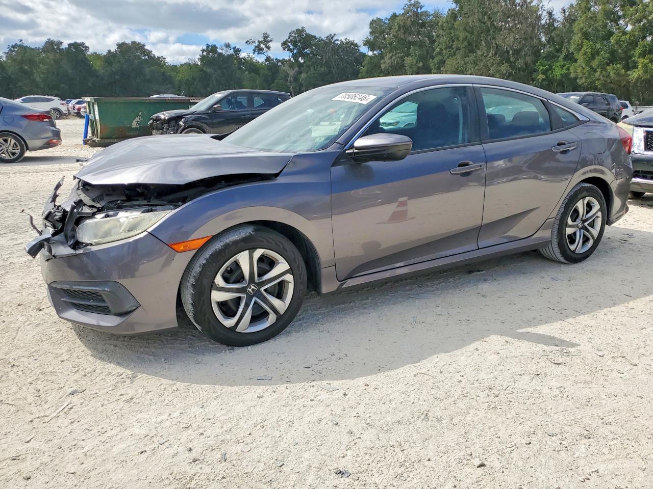 2017 HONDA CIVIC LX | 19XFC2F58HE031077 | UPCARS