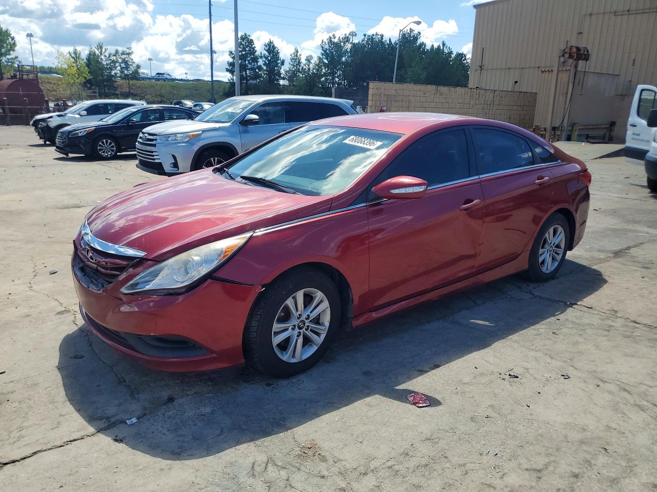 2014 HYUNDAI SONATA GLS | 5NPEB4AC4EH944054 | UPCARS