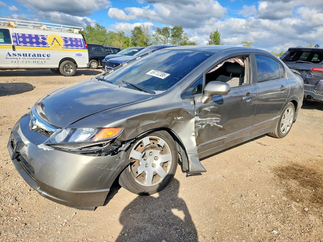 2008 HONDA CIVIC LX | 1HGFA16588L103307 | UPCARS