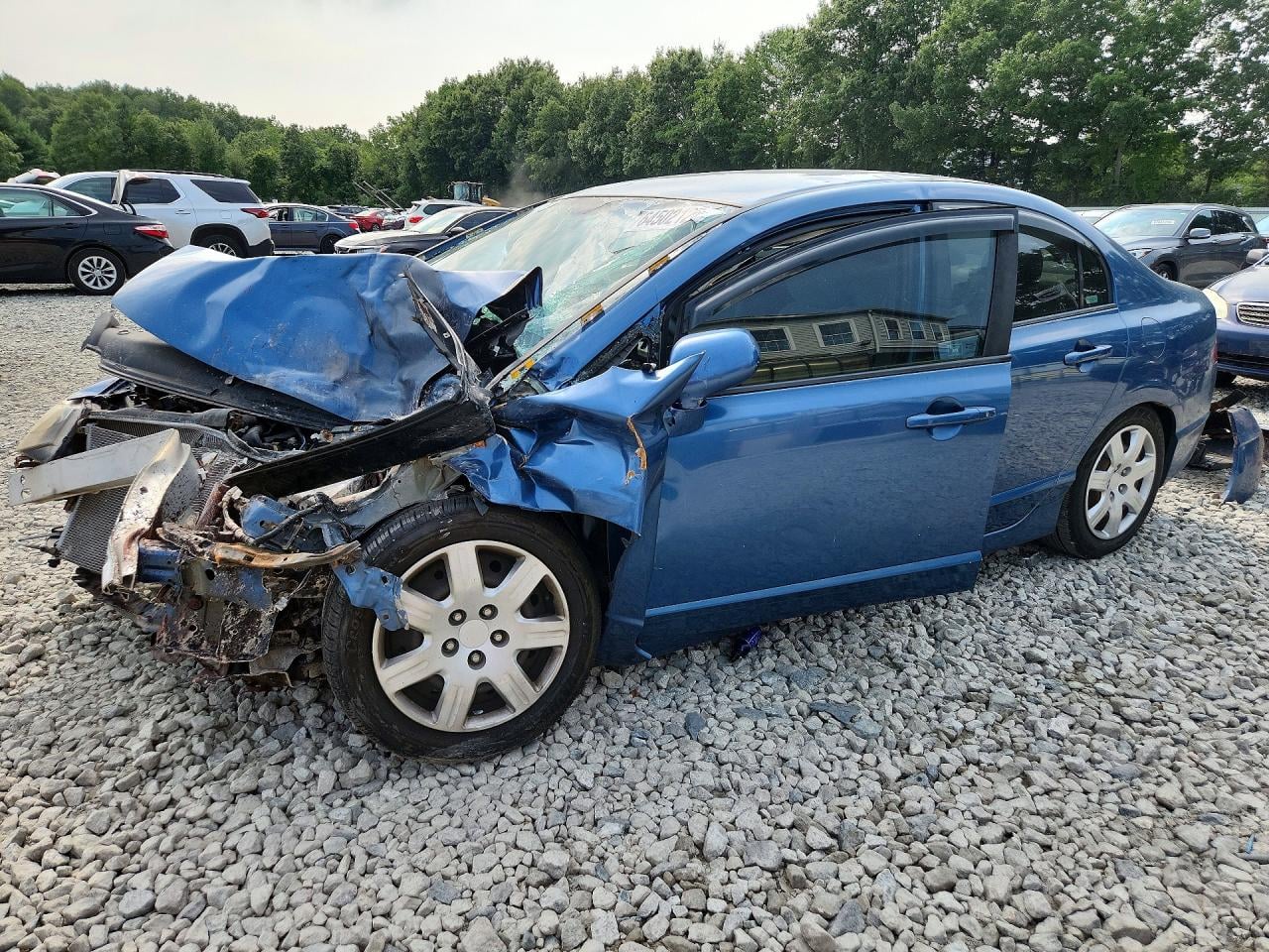 2008 HONDA CIVIC LX | 1HGFA16548L057345 | UPCARS