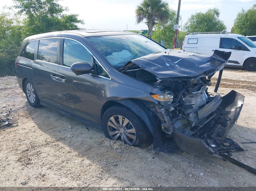 2014 HONDA ODYSSEY EX-L | 5FNRL5H63EB061713 | UPCARS