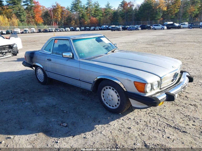 1988 MERCEDES-BENZ 560 SL | WDBBA48D0JA088627 | UPCARS