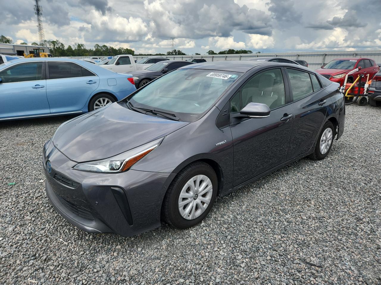 2021 TOYOTA PRIUS LE | JTDKAMFU1M3138254 | UPCARS