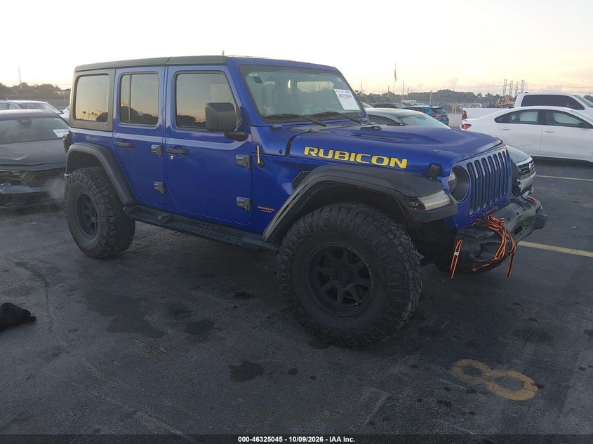 2018 JEEP WRANGLER UNLIMITED RUBICON 4X4 | 1C4HJXFG5JW216597 | UPCARS