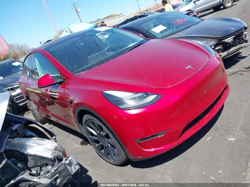 2024 TESLA MODEL Y LONG RANGE DUAL MOTOR ALL-WHEEL DRIVE | 7SAYGDEE4RF013667 | UPCARS