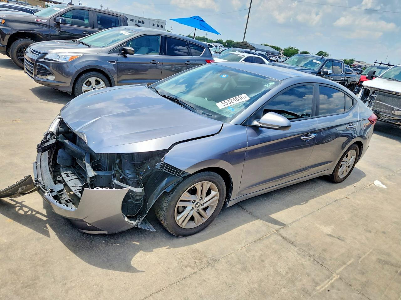2019 HYUNDAI ELANTRA SEL | 5NPD84LF8KH482420 | UPCARS