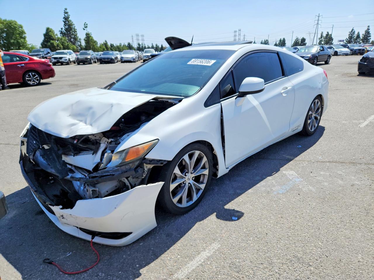 2012 HONDA CIVIC SI | 2HGFG4A52CH707397 | UPCARS