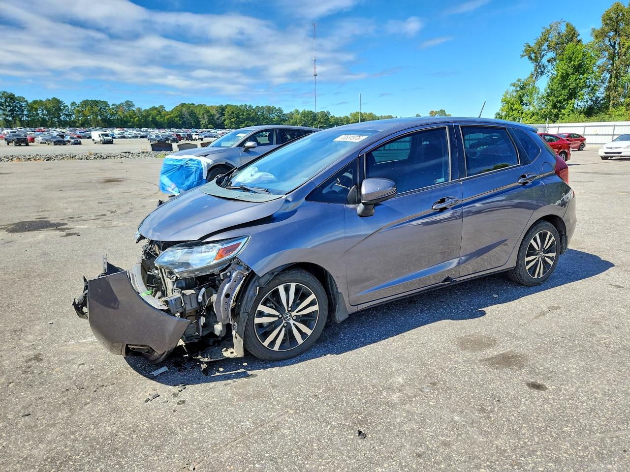 2019 HONDA FIT EX | 3HGGK5H84KM742211 | UPCARS
