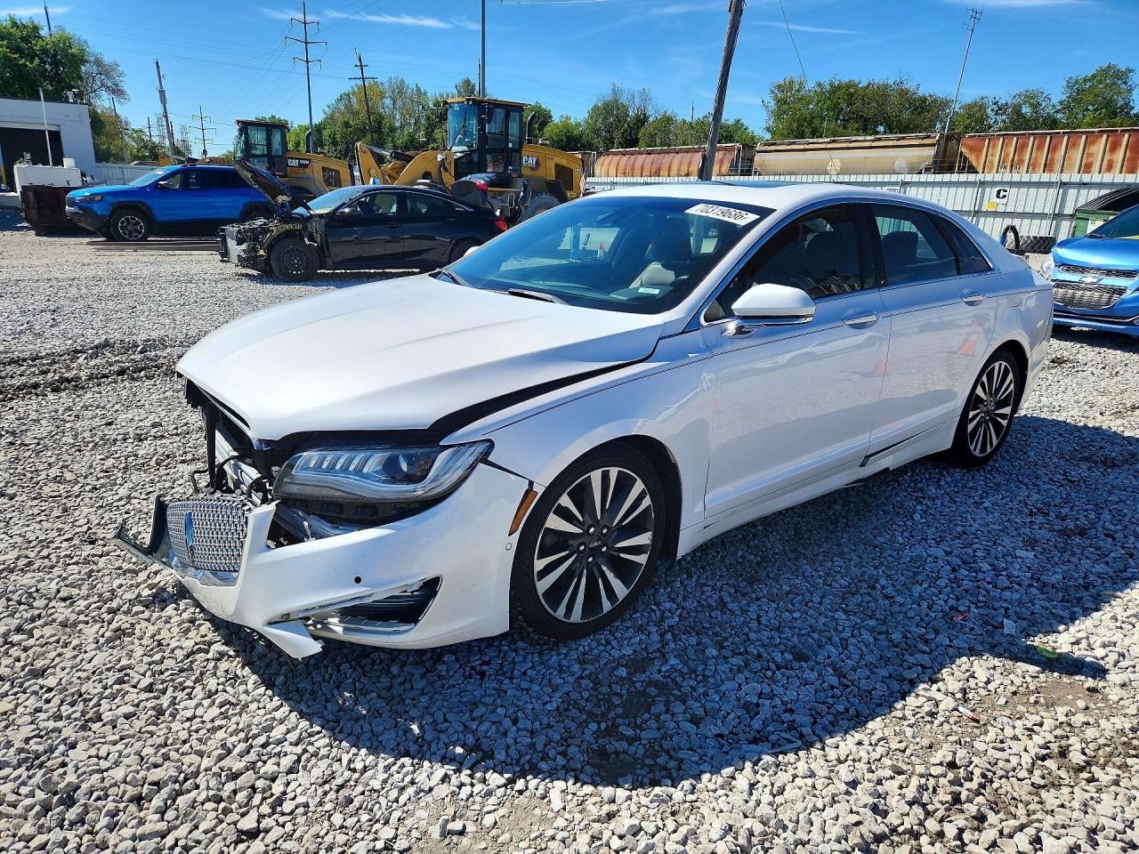 2017 LINCOLN MKZ RESERVE | 3LN6L5E91HR660416 | UPCARS