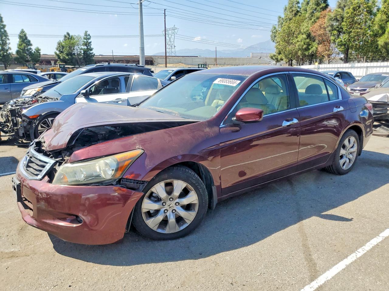 2008 HONDA ACCORD EXL | 1HGCP36848A017012 | UPCARS