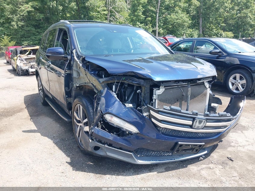 2017 HONDA PILOT ELITE | 5FNYF6H05HB095595 | UPCARS