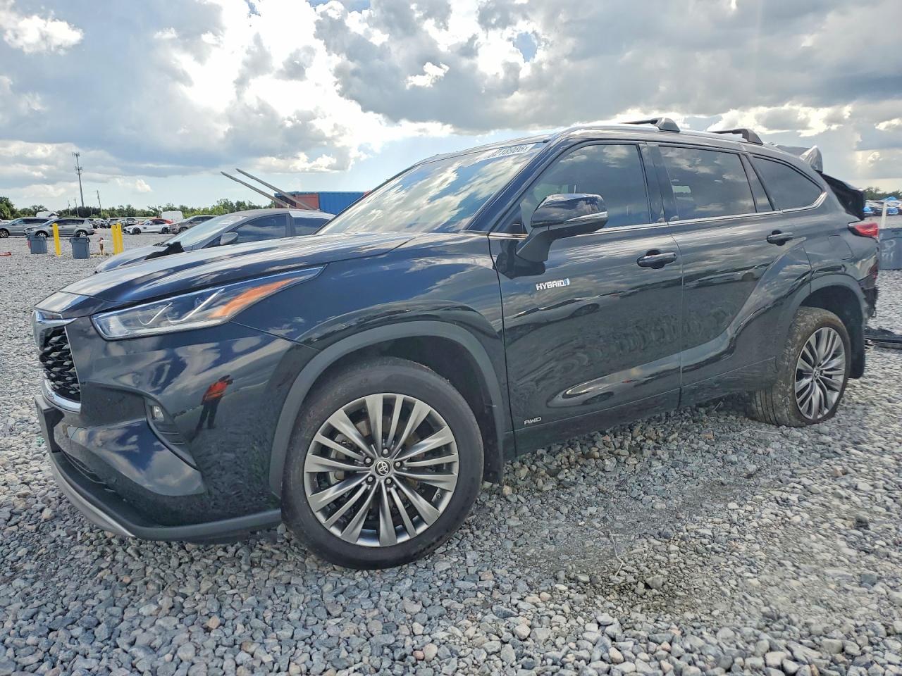 2021 TOYOTA HIGHLANDER HYBRID PLATINUM | 5TDEBRCH4MS030532 | UPCARS