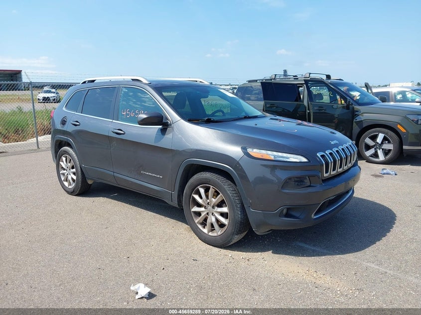 2015 JEEP CHEROKEE LIMITED | 1C4PJMDS9FW765065 | UPCARS