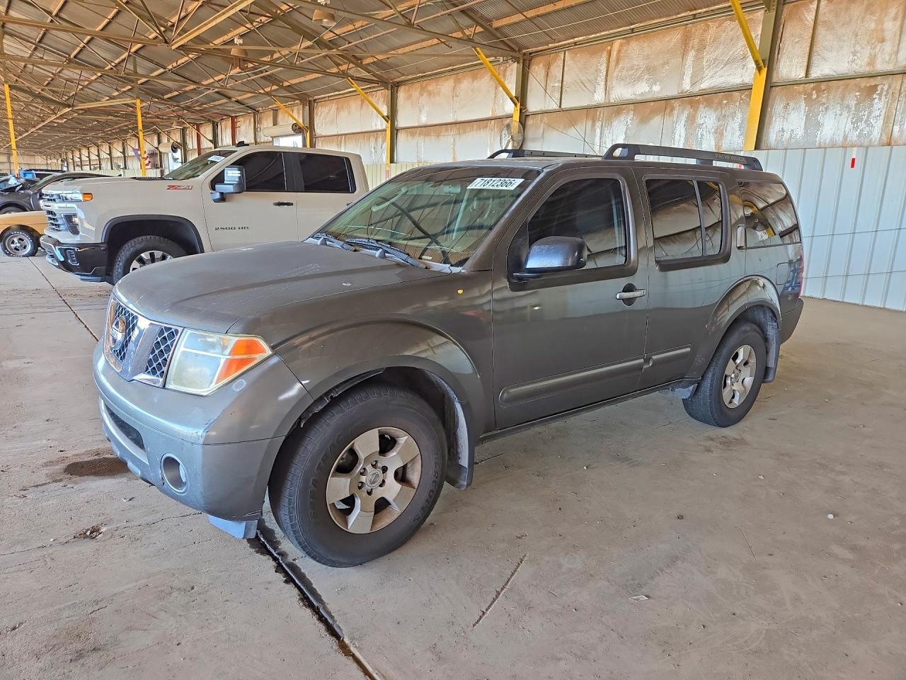 2006 NISSAN PATHFINDER S | 5N1AR18U76C600203 | UPCARS