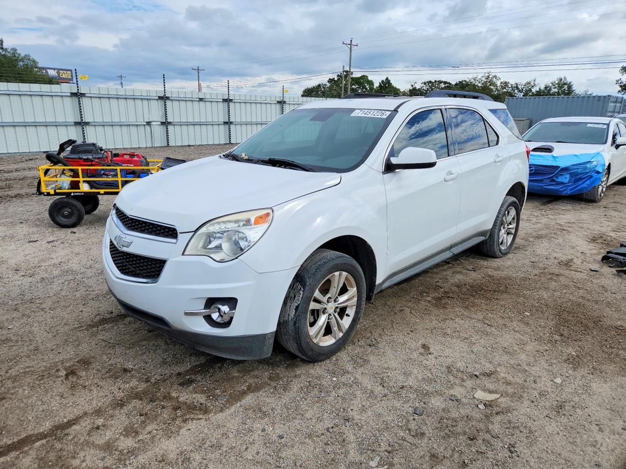 2013 CHEVROLET EQUINOX LT | 2GNALPEK6D6211609 | UPCARS