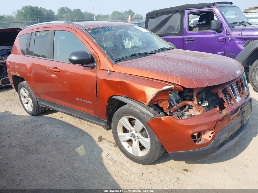 2012 JEEP COMPAS SPORT | 1C4NJDBB9CD567622 | UPCARS
