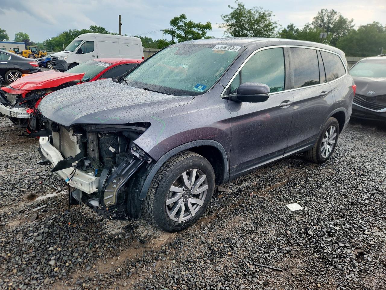 2020 HONDA PILOT EXL | 5FNYF6H50LB033641 | UPCARS