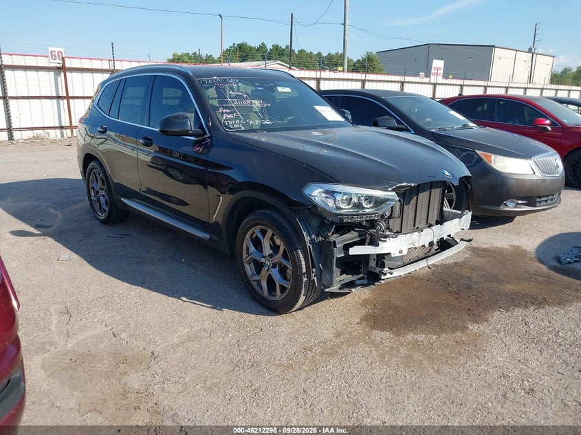 2021 BMW X3 XDRIVE30I | 5UXTY5C0XM9F61114 | UPCARS