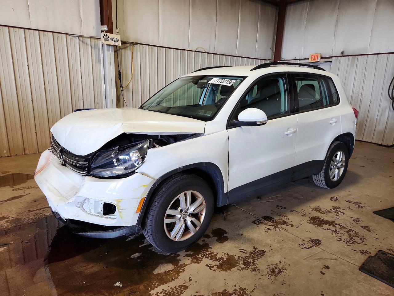 2017 VOLKSWAGEN TIGUAN S | WVGBV7AX5HK023428 | UPCARS