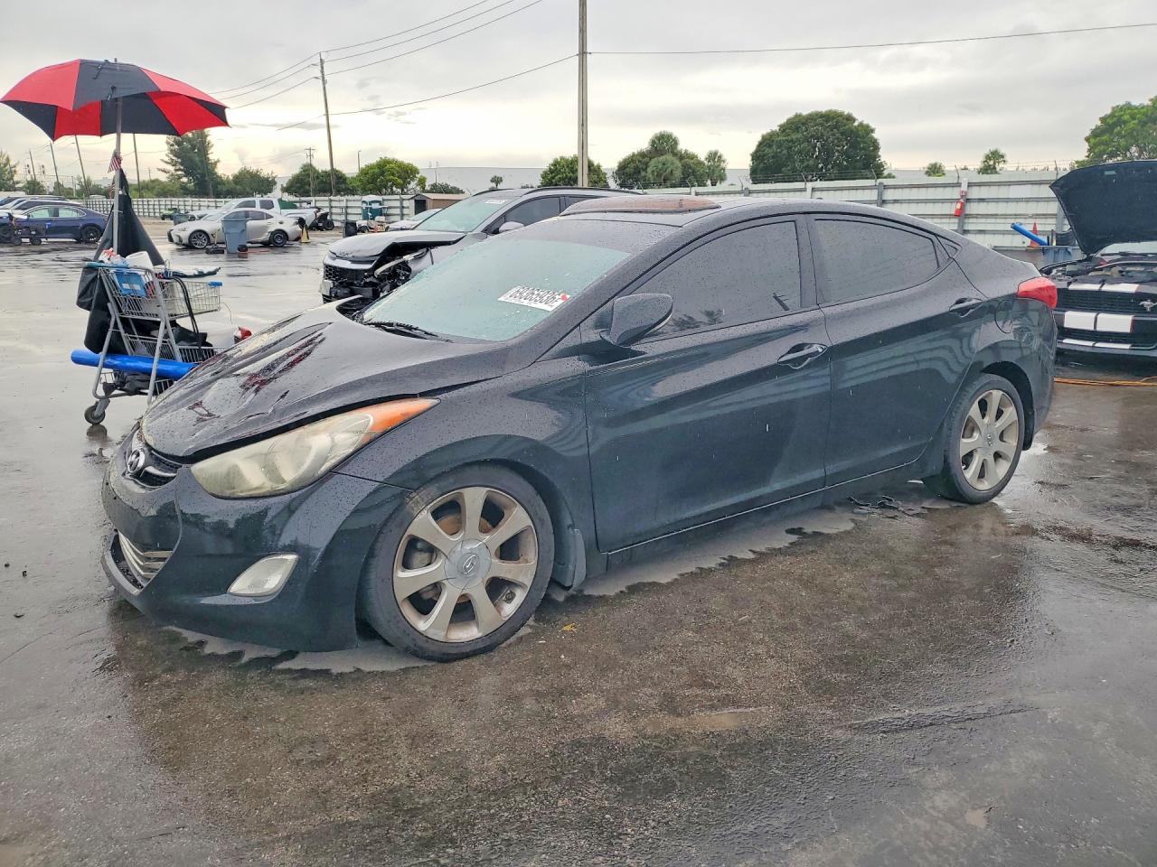 2013 HYUNDAI ELANTRA LIMITED | KMHDH4AE3DU697329 | UPCARS