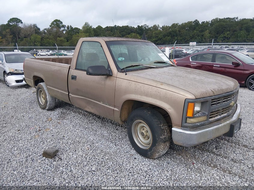 1997 CHEVROLET C/K 1500 WORK FLEETSIDE W/T | 1GCEC14W9VZ127964 | UPCARS