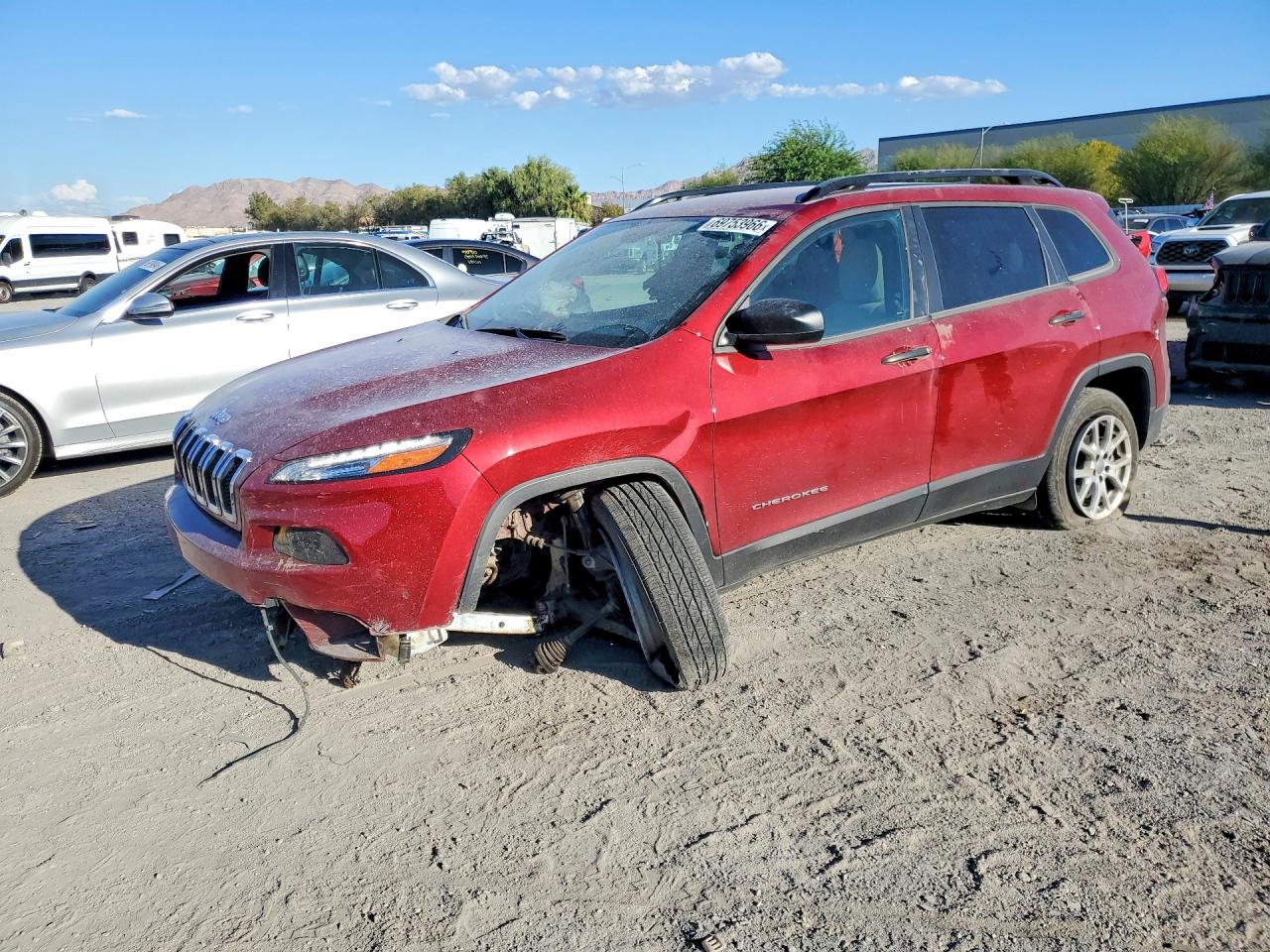 2016 JEEP CHEROKEE SPORT | 1C4PJLAB0GW370708 | UPCARS