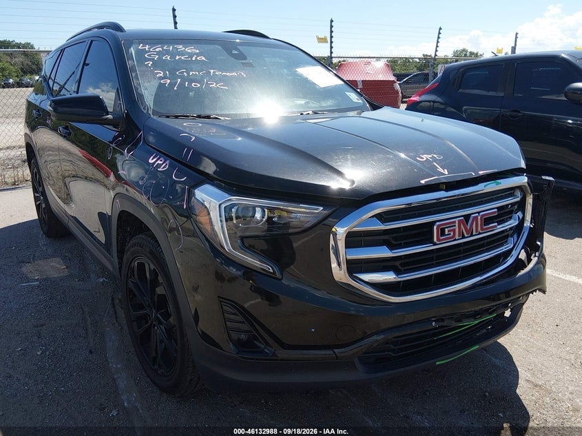 2021 GMC TERRAIN AWD SLT | 3GKALVEV4ML399876 | UPCARS